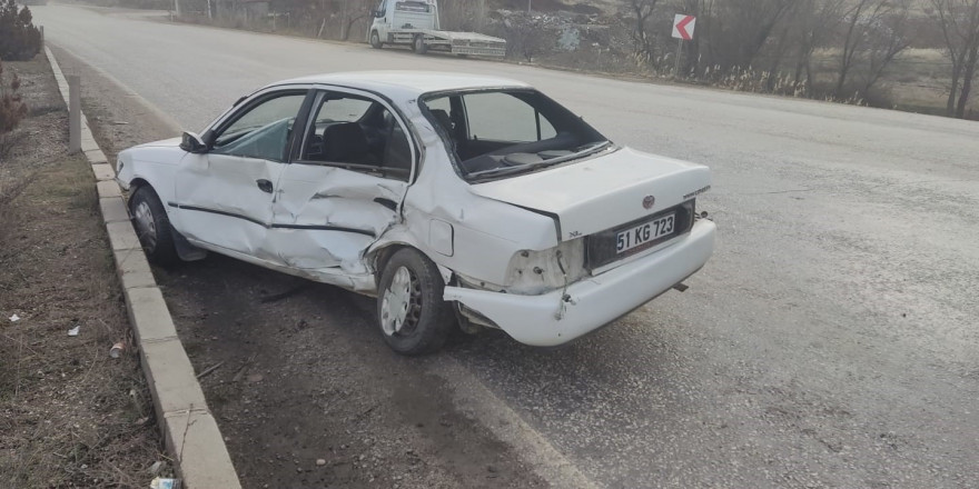 Malatya’da kamyon ile otomobil çarpıştı: 1 yaralı
