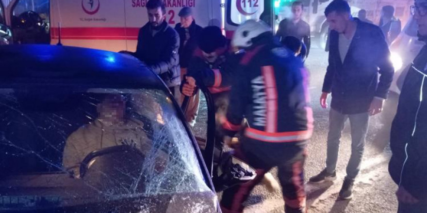 Malatya’da trafik kazası: 1 ölü, 5 yaralı