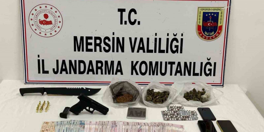 Mersin’de uyuşturucu operasyonu, 2 kişi tutuklandı
