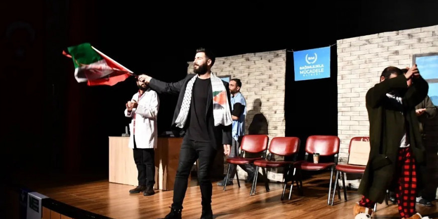 Safranbolu’da Filistin için 'Bu Benim Meselem Değil” tiyatrosu