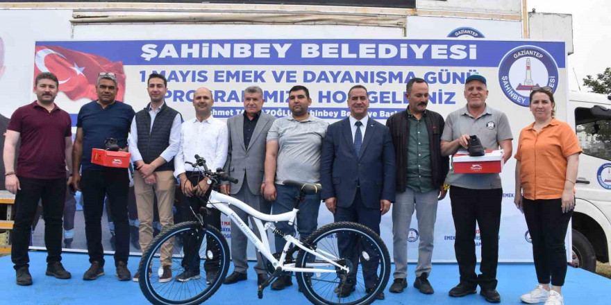 Şahinbey Belediyesi 1 Mayıs’ı coşkuyla kutladı