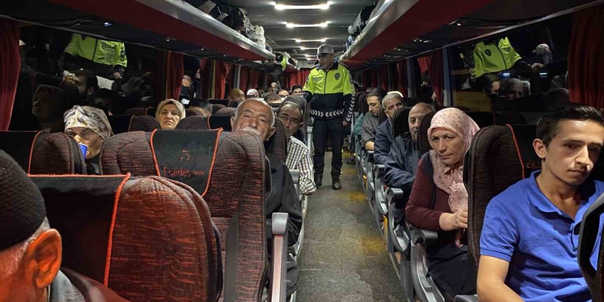 Yozgat’ta şehirlerarası otobüslerde emniyet ekipleri denetimleri artırıldı