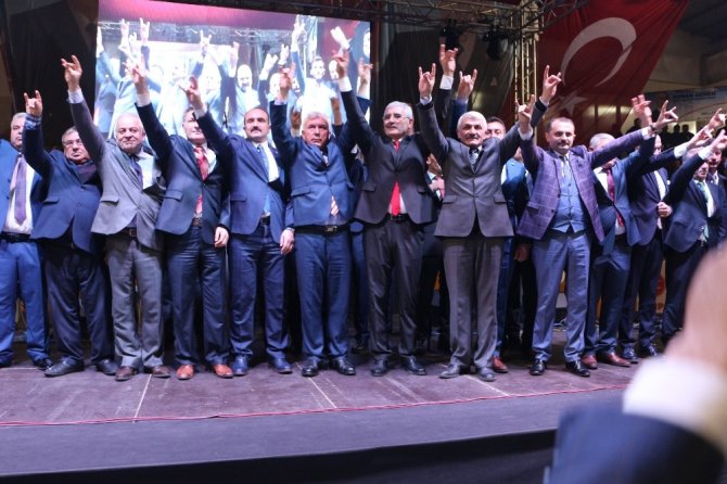 Tokat’ta MHP belediye başkan adayları tanıtıldı