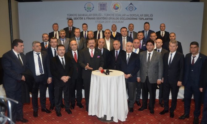 Reel sektör ve finans sektörü Erzurum’da buluştu