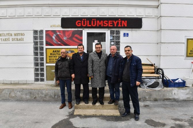 Tuzcuoğlu, büyükşehir birimlerine ziyaretlerini sürdürüyor