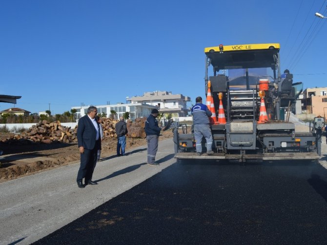 Aksu Karaçallı-Kemerağzı grup yolu sıcak asfalta kavuşacak