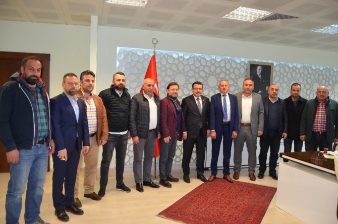 Ortahisar Belediye Başkanı Ahmet Metin Genç, sanayicilerin projesine destek verdi