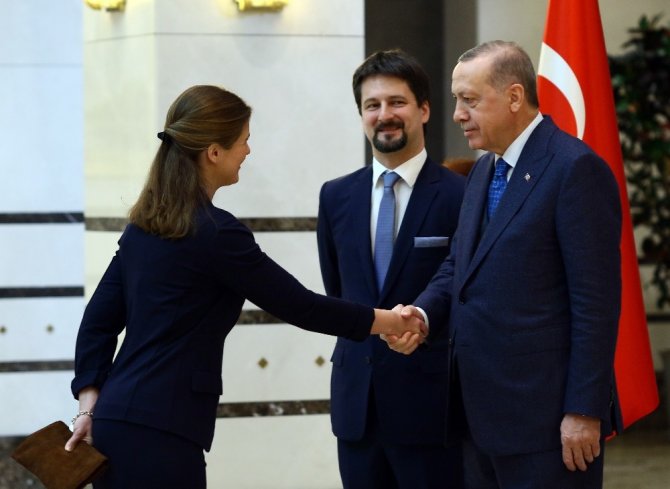 Cumhurbaşkanı Erdoğan, Macaristan Büyükelçisini kabul etti