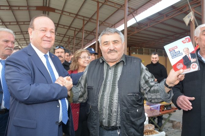 Başkan Özakcan sanayi esnafını unutmadı