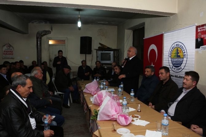 Başkan Tollu, Koramşalı ve Çerçili mahallelerini ziyaret etti