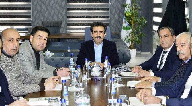Vali Güzeloğlu, OSB parsel dağıtım toplantısına başkanlık etti