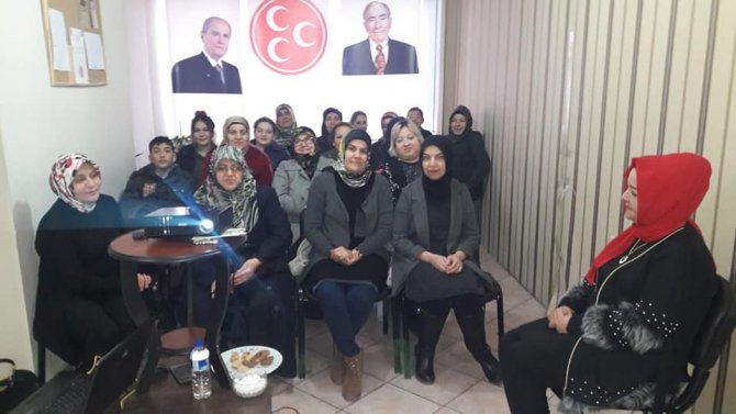 MHP’li kadınlar MHP’nin 50 yılını anlattı