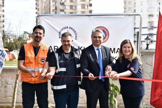 Muratpaşa’da ‘Arama-Kurtarma-Gönüllülük Merkezi’ açıldı