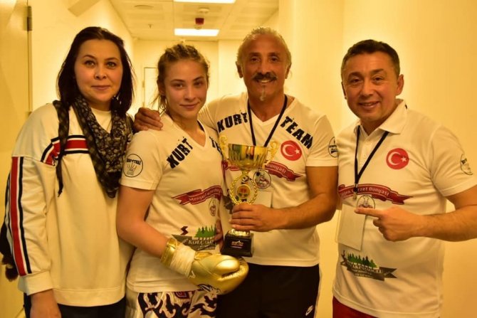 Marmarisli sporcu İlknur Kurt şampiyon oldu