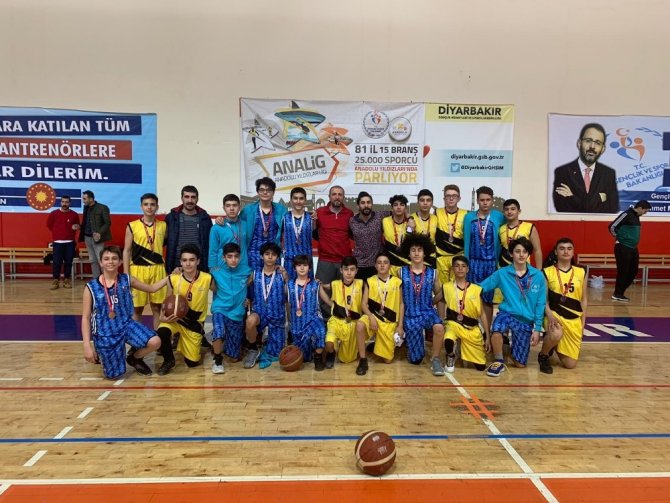Diyarbakır’da basketbol müsabakaları tamamlandı