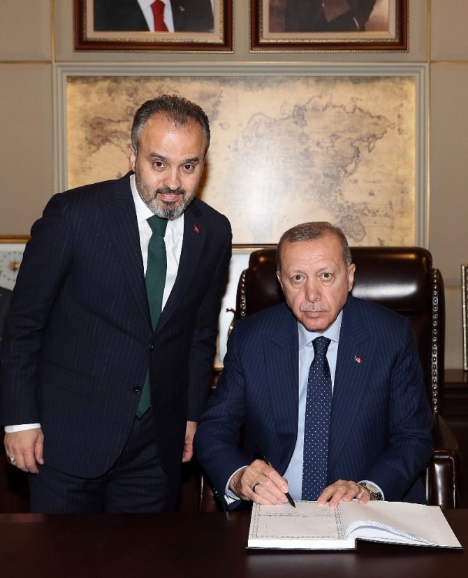 Cumhurbaşkanı Erdoğan’dan Bursa’nın yeni projelerine tam destek