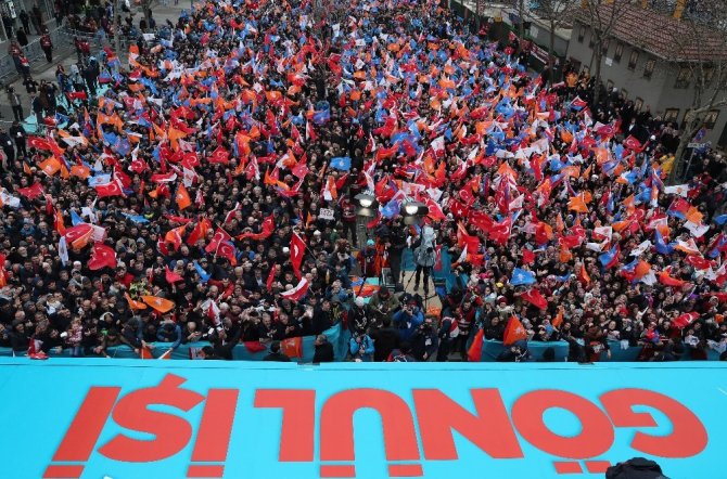 Cumhurbaşkanı Erdoğan: “Biz ülkemize çağ atlattık. Karşımızda tek parti döneminin istismarcı siyasetinde direnen CHP var”