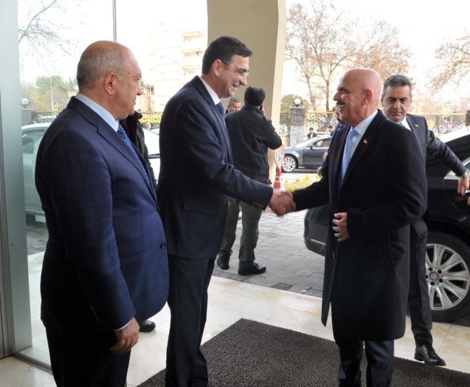 Irak Büyükelçisi Al-Khateeb ve beraberindeki heyet GSO’da sanayicilerle buluştu