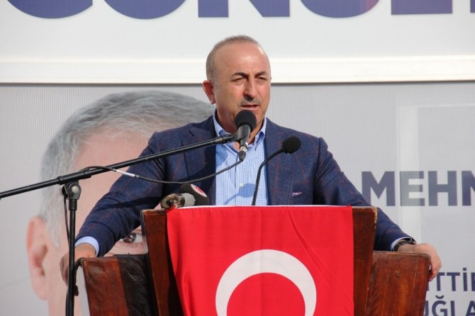 Bakan Çavuşoğlu: “Zillet ittifakı, vatan hainleri, terör örgütleri birlik içerisinde”