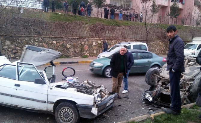 Gaziantep’te akıl almaz kaza: 1 yaralı