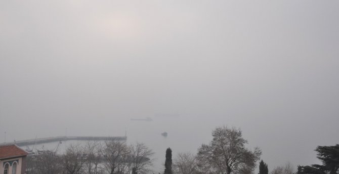 Marmara’da yoğun sis etkili oluyor