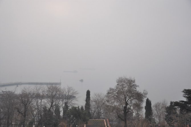 Marmara’da yoğun sis etkili oluyor