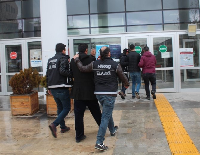Elazığ’da uyuşturucu operasyonu : 2 tutuklama