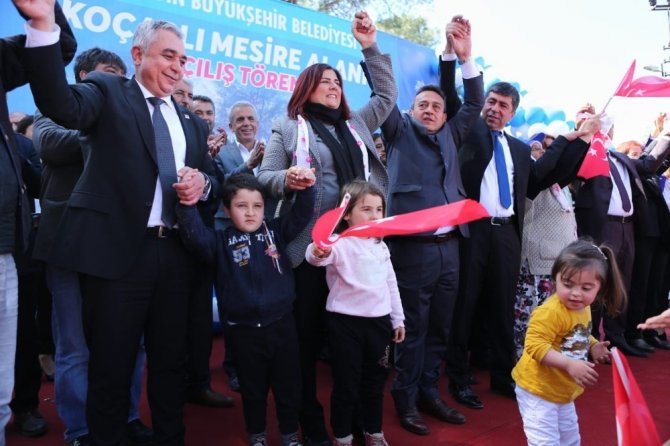 Başkan Çerçioğlu, Koçarlı’da mesire alanının açılışını yaptı