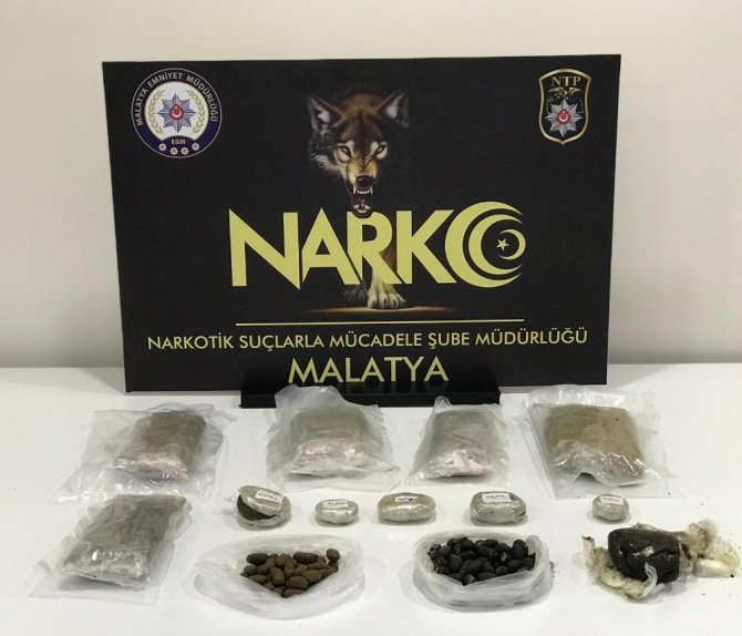Malatya’da uyuşturucu tacirlerine şok operasyon