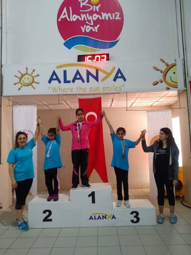 Görme Engelliler Yüzme Türkiye Şampiyonası’na Kayseri Damgası