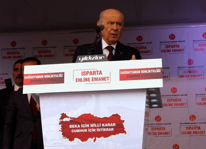 MHP Lideri Devlet Bahçeli: "Türkiye’nin karşısında puslu bir ittifak kurulmuştur"