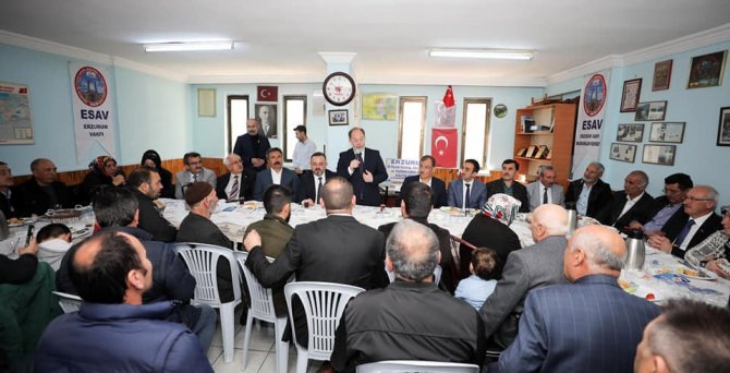 Erzurum Milletvekili Akdağ, Sincan’da bir dizi ziyarette bulundu
