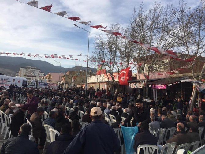 Nurdağı’nda Muhsin Yazıcıoğlu ve arkadaşları için mevlit okutuldu