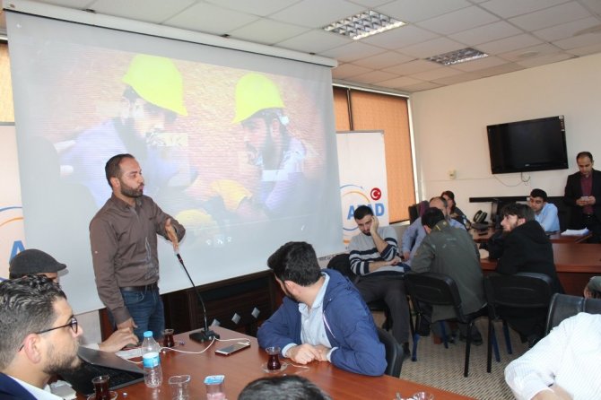 Suriye’de hizmet veren STK temsilcileri toplantı yapıldı