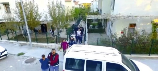 Turizm sezonu öncesi uyuşturucu tacirlerine drone destekli operasyon: 14 gözaltı