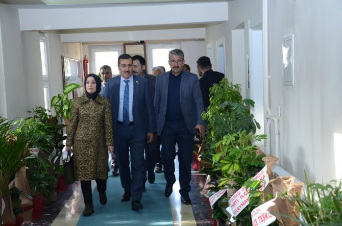 Milletvekili Tüfenkci’den Darende Belediyesi’ne ziyaret