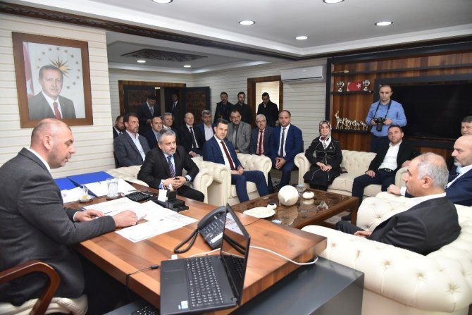 AK Parti heyeti Cumhur İttifakı’nın belediye başkanlarını ziyaret etti