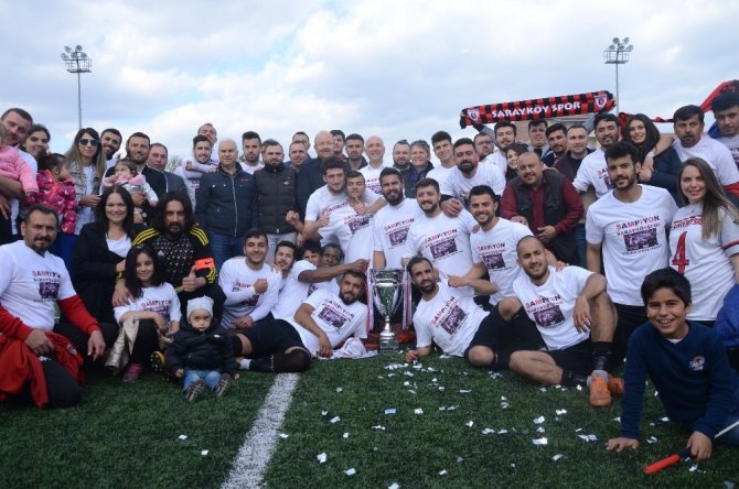 Sarayköyspor’da şampiyonluk coşkusu