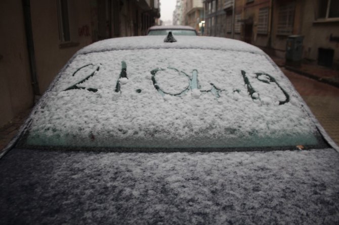 Elazığ’da kar yağışı etkili oluyor