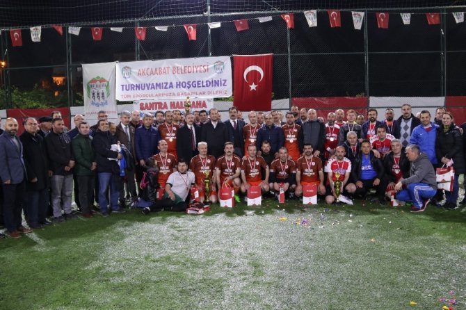 Akçaabat Belediyesi’nden kurumlar arası futbol turnuvası