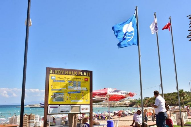 Didim’in mavi bayraklı plajları açıklandı