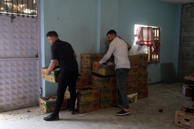 Silopi’de 994 kilogram kaçak muz imha edildi