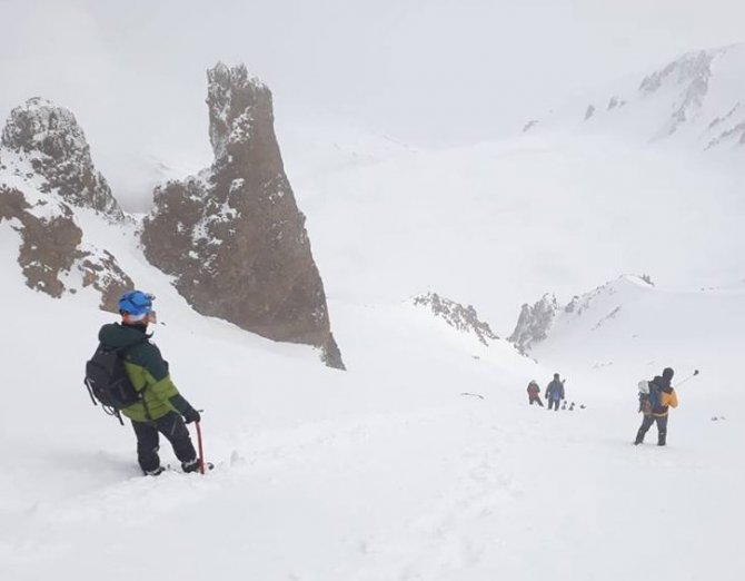 100. Yılında 19 Mayıs Erciyes Dağı’na Tırmanışı