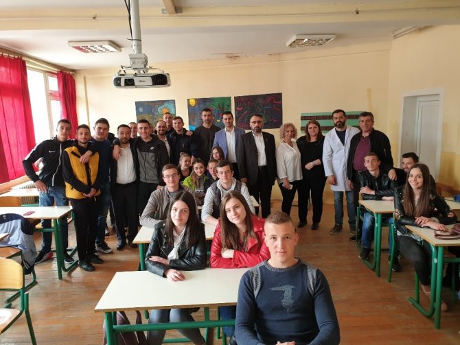Uluslararası Öğrenci Merkezinden Balkanlardaki liselere ziyaret