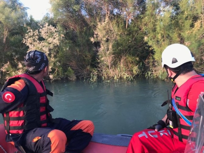 Tarsus’ta nehirde kaybolan şahsın cesedine ulaşıldı