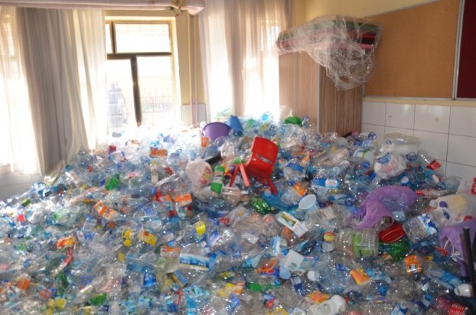 13 bin plastik atık doğaya kazandırılacak