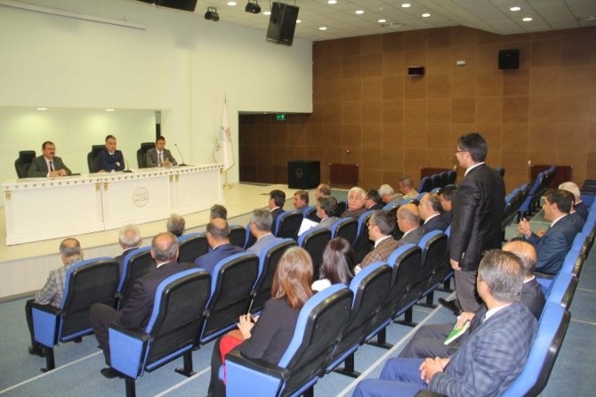Bitlis’te il idare şube başkanları toplantısı düzenlendi