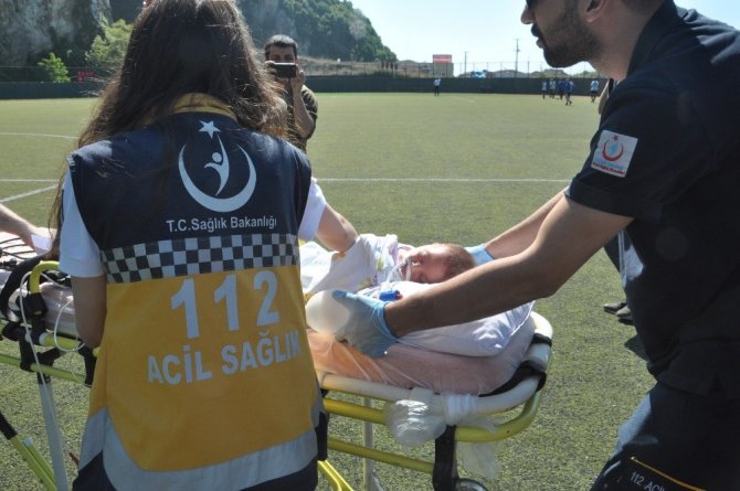 Hava ambulansı 1 aylık Elfin Ilgın bebek için havalandı