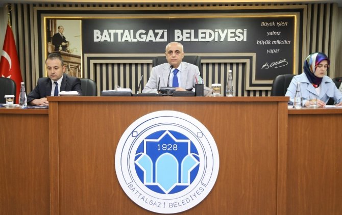 Battalgazi Belediye Meclisi, haziran toplantısını yaptı