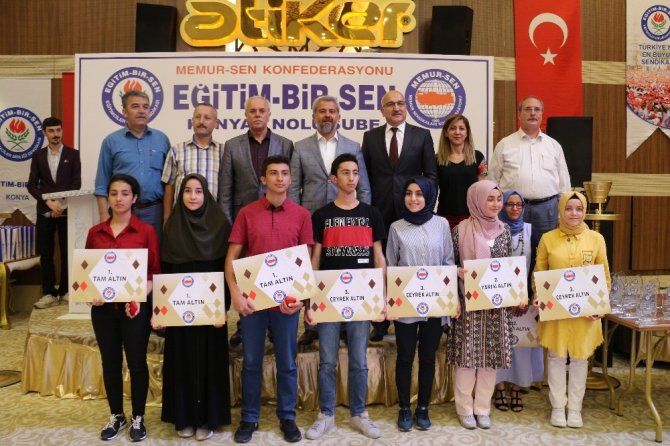 Konya’da ‘Bir Bilenle Bilge Nesil’ yarışmasının ödülleri sahiplerini buldu